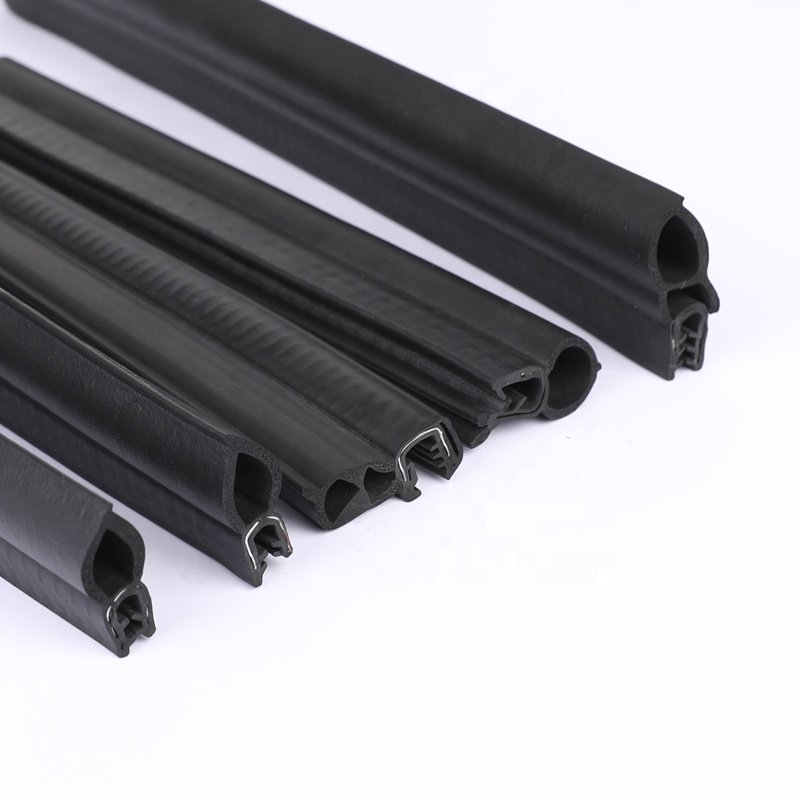 Car Door Seal Strip with Top Bulb Rubber Door Trim Seal Protector Guard Strip EPDM automotive rubber weather seal strip