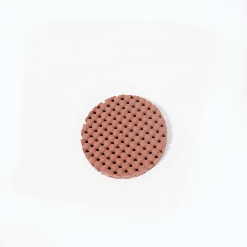 wear resistance perforated silicone foam sheet with holes for garment machine