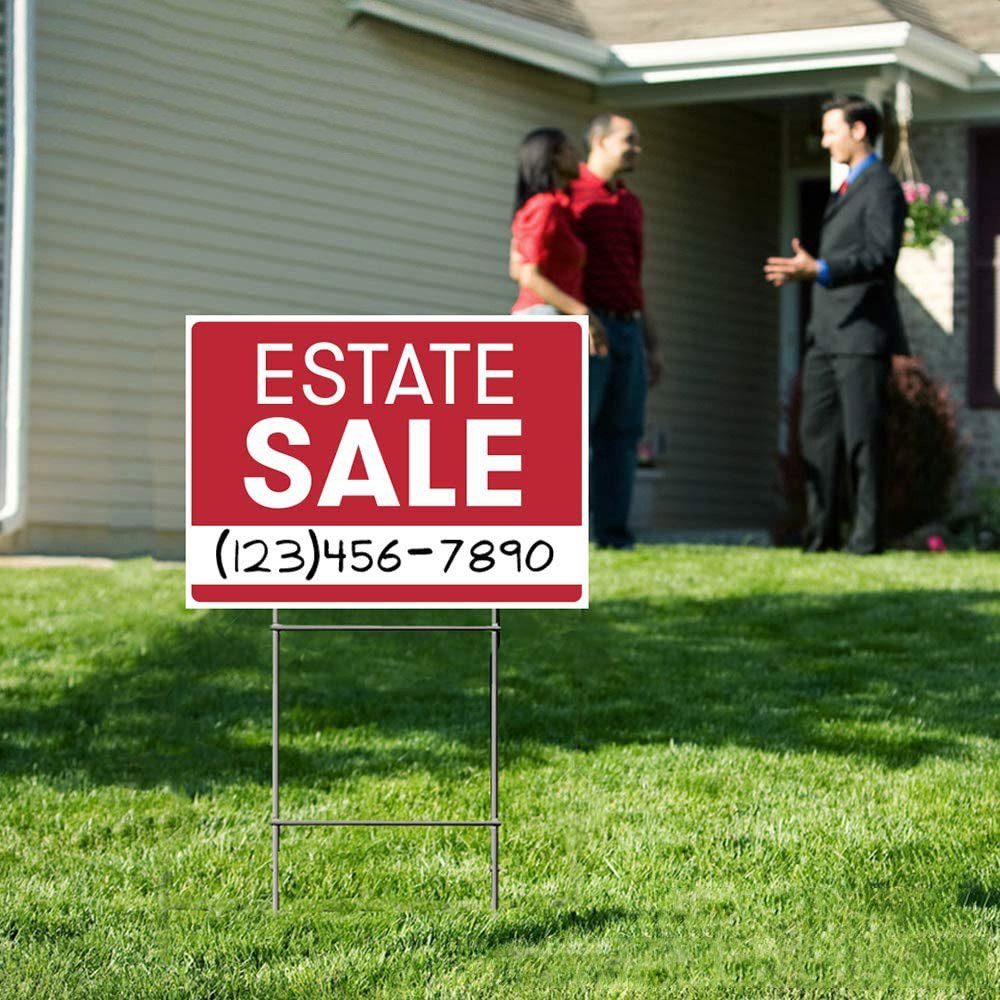 High Quality Open House Outdoor Yard Sign Coreflute Printed Board Made from Durable Plastic Sheets