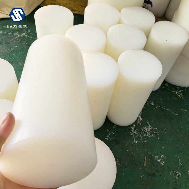 Custom Size High Quality Colors Nylon Rod Plastic Polymer Nylon ABS POM PE Polyethylene Pa6 Rod