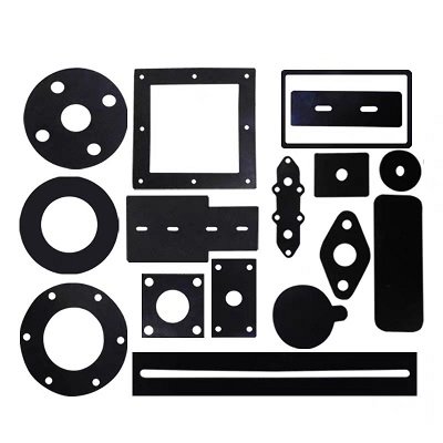 Manufacturer's Custom Moulded EPDM NBR Rubber Parts Silicone Shaped Gaskets Cutting Processing Service Offered