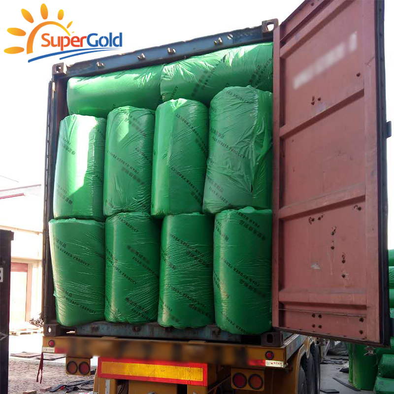 SuperGold rubber foam sheet flexible rubber foam mattress foam rubber elastic acoustic panel
