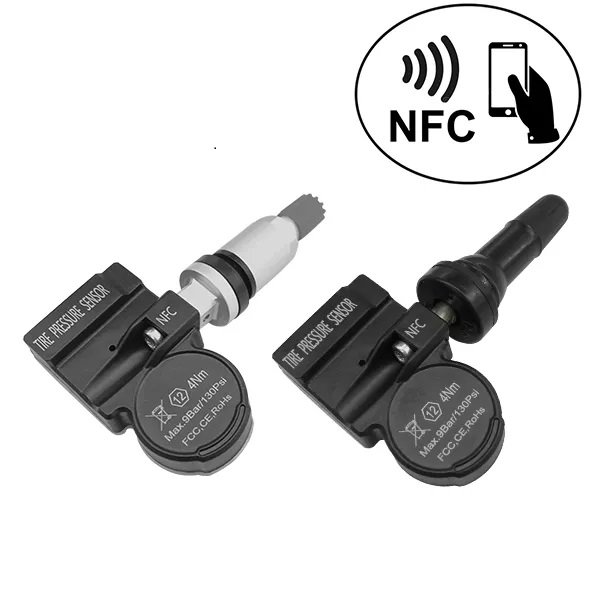 Universal NFC new generation TPMS sensor program by free App and tool