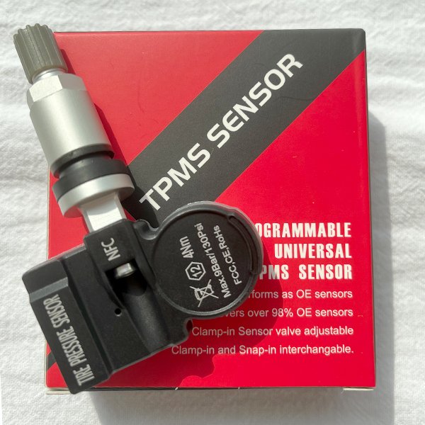 Universal NFC new generation TPMS sensor program by free App and tool
