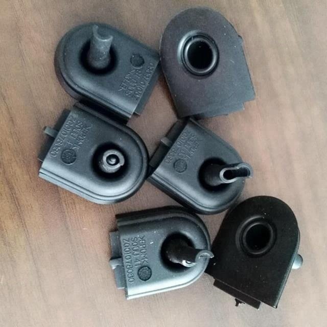 Customized flexible rbi automotive rubber car spare cushion parts
