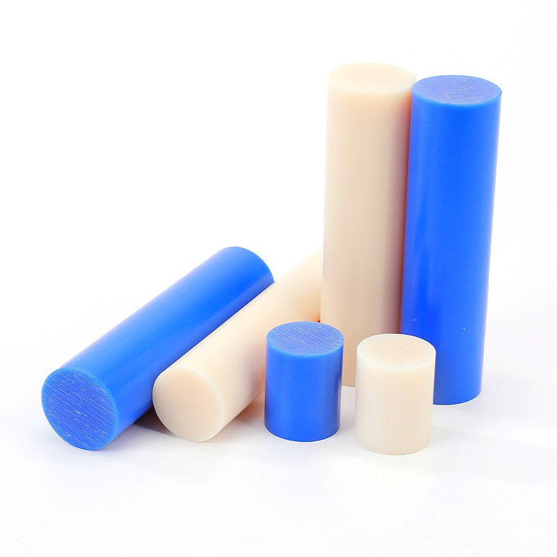 Manufacturers supply white beige nylon rod plastic round rod wear-resistant acid and alkali resistant polypropylene pp bar