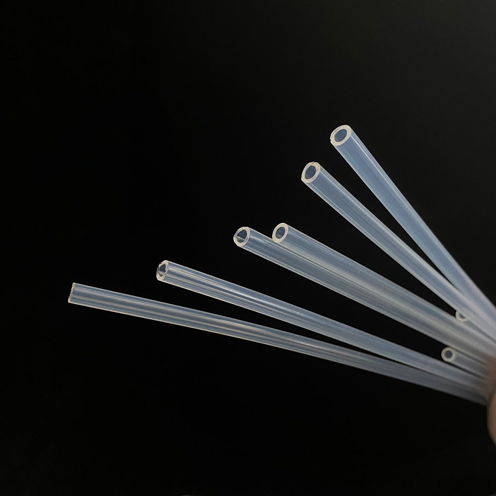 Professional Manufacturer 1.6 X 3.2mm 1 / 8" Corrosion Resistant Highly Transparent PFA Plastic Tubing