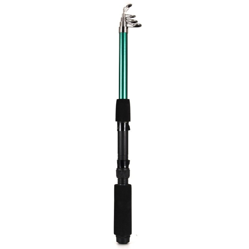 Telescopic Fishing Rod Spinning Reel Fishing Set Full Kit Fishing Float Lure Jig Hook kit