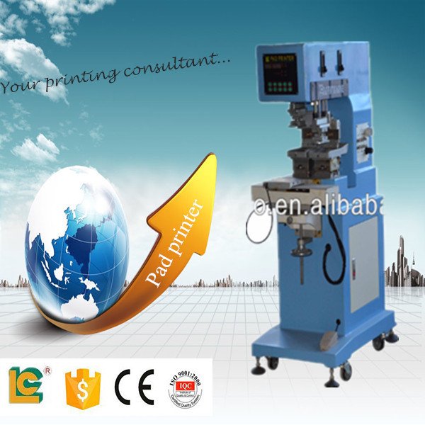 China Supplier Rubber Pad Single Color Bottle Cap Plastic Watch Dial Tampon Pad Printers for Case/Housing Printing