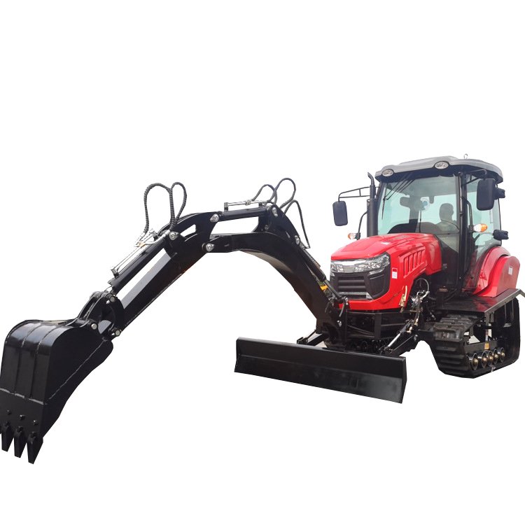 120HP Euro V/EPA Engine/COC/Homologation Cheap Price Agricultural Rubber Tracks Crawler for Mini Tractor