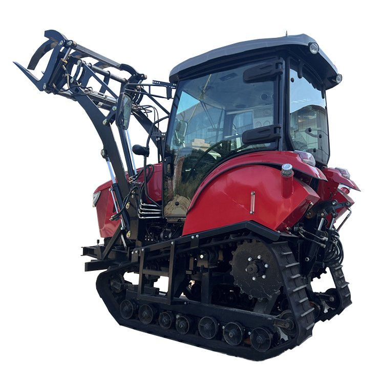120HP Euro V/EPA Engine/COC/Homologation Cheap Price Agricultural Rubber Tracks Crawler for Mini Tractor