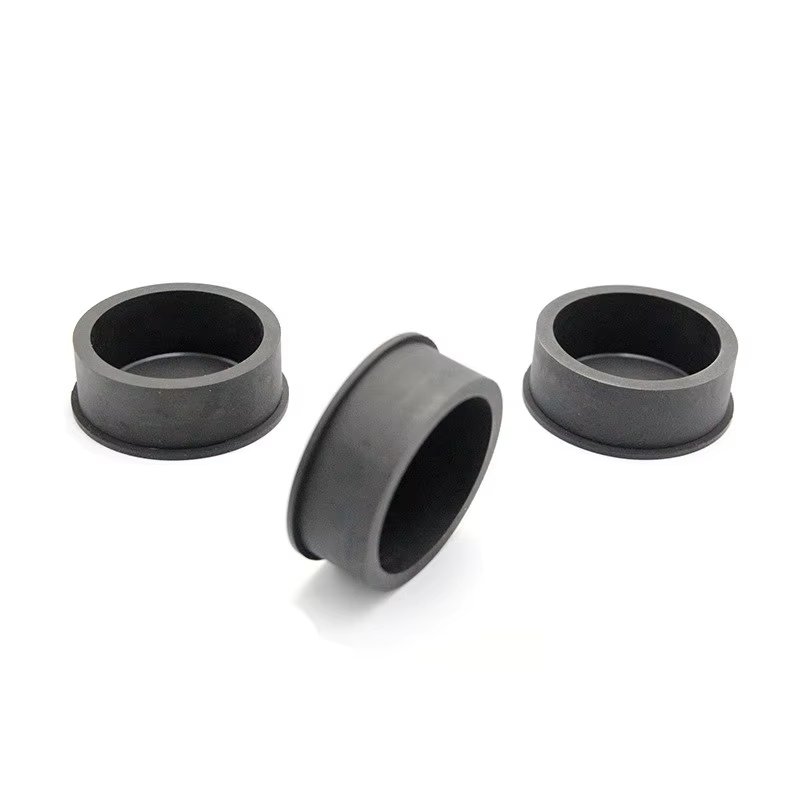 High quality custom NBR/SILICONE/EPDM/FKM 30~90 Shore Molded Rubber Bushing Protect Sleeve Rubber Bush parts