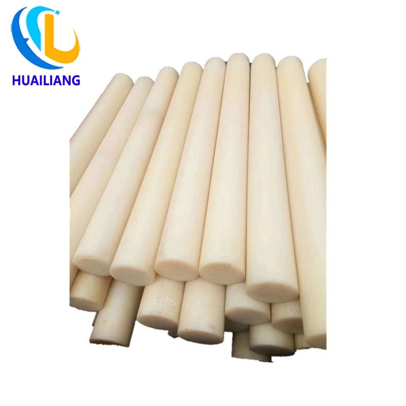 Factory sale customize oil resistance and good self-lubrication mc nylon pp pa pfte Plastic rod