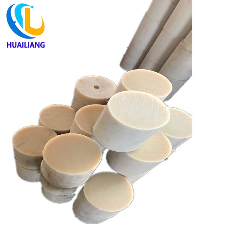 Factory sale customize oil resistance and good self-lubrication mc nylon pp pa pfte Plastic rod
