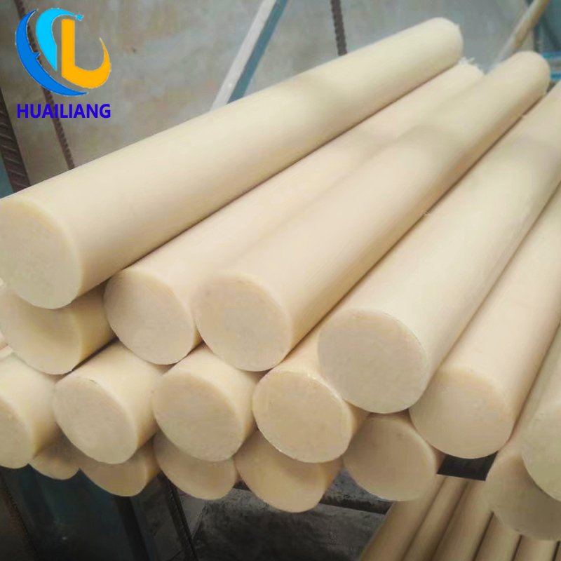 Factory sale customize oil resistance and good self-lubrication mc nylon pp pa pfte Plastic rod