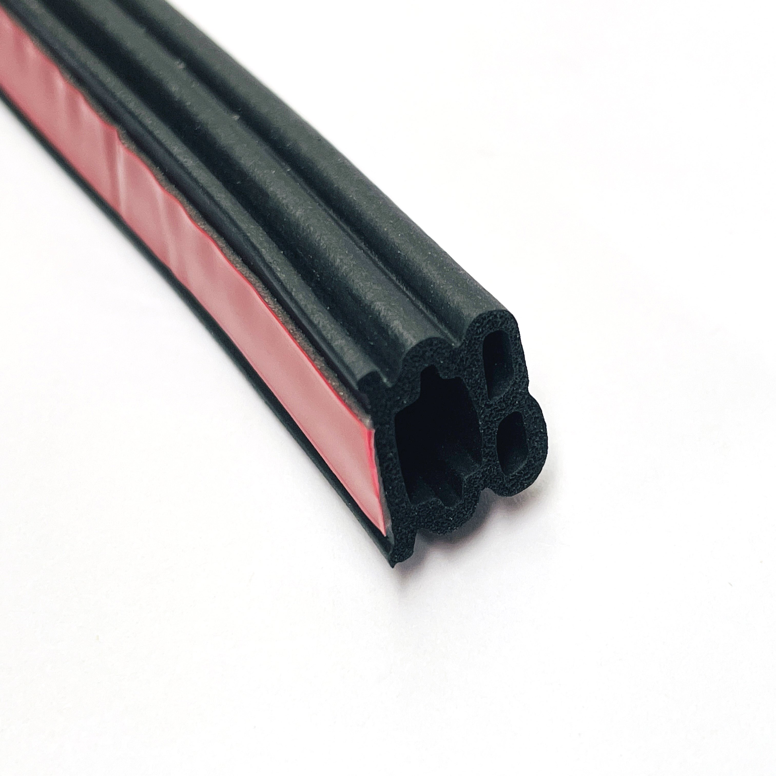 Self-Adhesive Automotive Rubber Sealing Strip for Car Skylights Easy Installation in Gaps between Car Doors and Windows