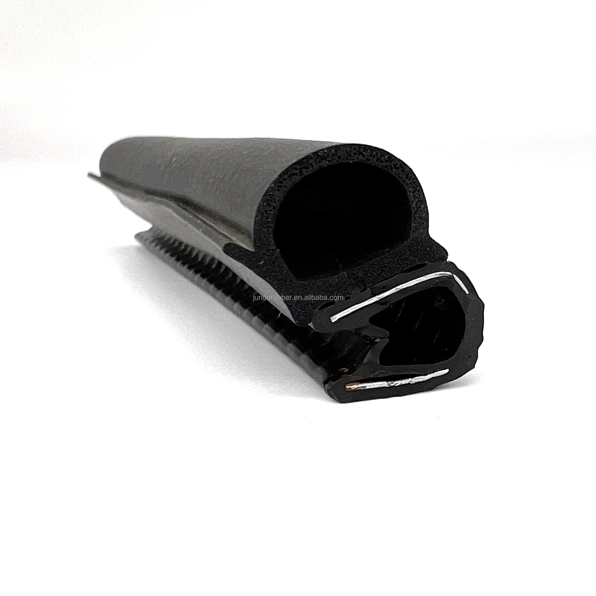 Soft And Hard Composite Auto Car Cabinet Door Rubber Sealing Strip Epdm Composite Profile Seal Strip