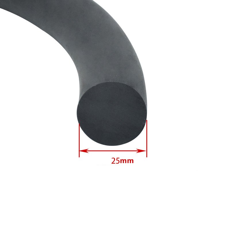Sales of rubber products of various materials neoprene cylindrical rubber strips