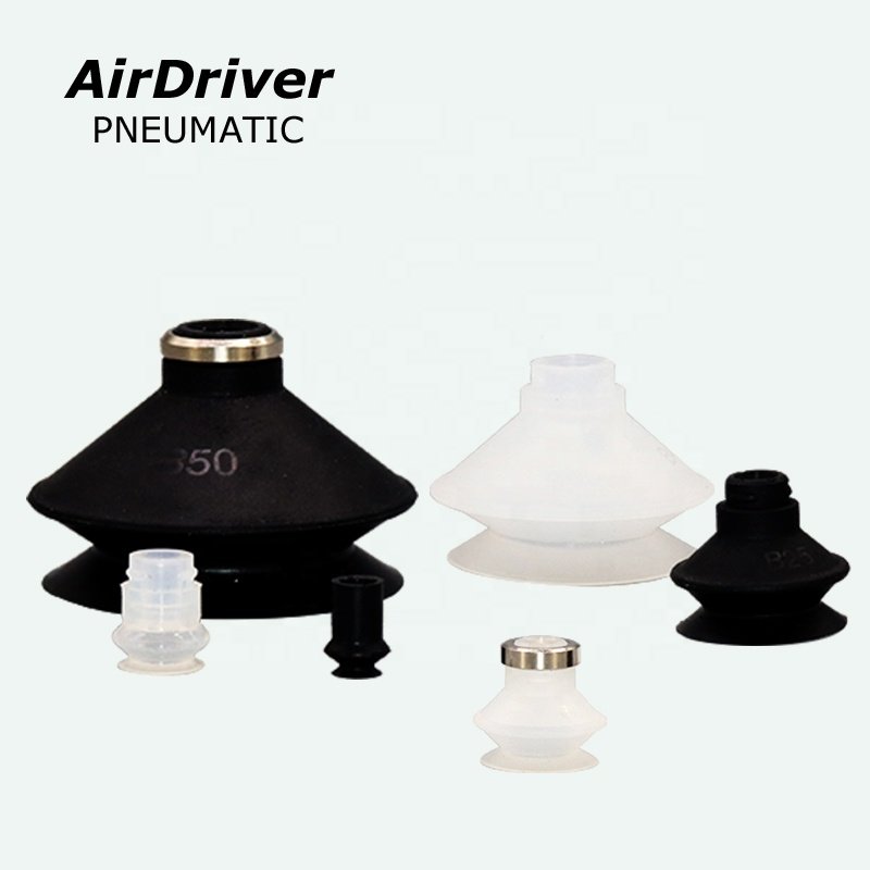 SMC Type silicone Rubber bellow Vacuum Pad ZP series strong Vacuum suction cup