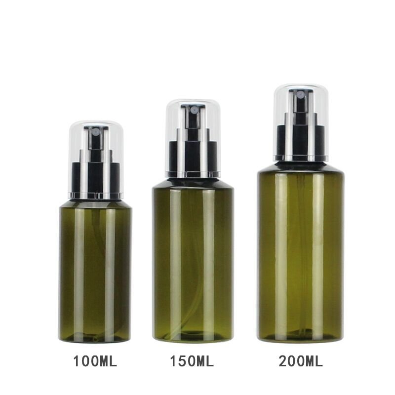 custom hand sanitizer private label cosmetics essence milk pump plastic spray water bottle barber mebel brown