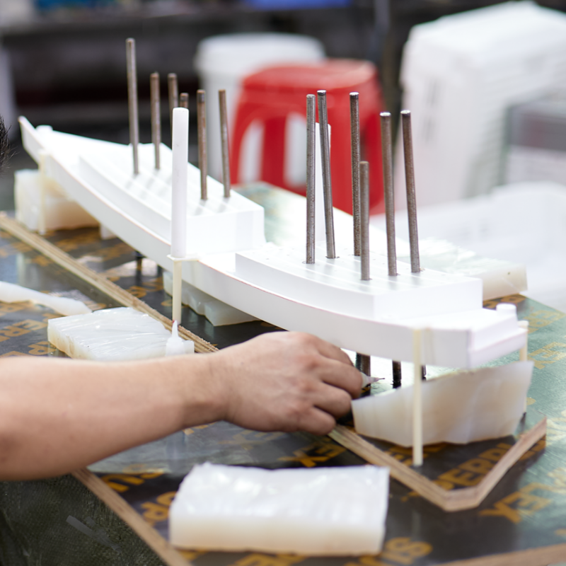 Plastic Silicone Mold Factory Manufacturing Supplier Customized Plastic Silicone Molds Auto Accessories For Vacuum Casting