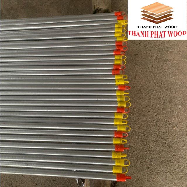 Hot Sale from Vietnam Best Price Hard Wood and Plastic Head Dustpan Mop Indian Broom Handle with PVC Coating