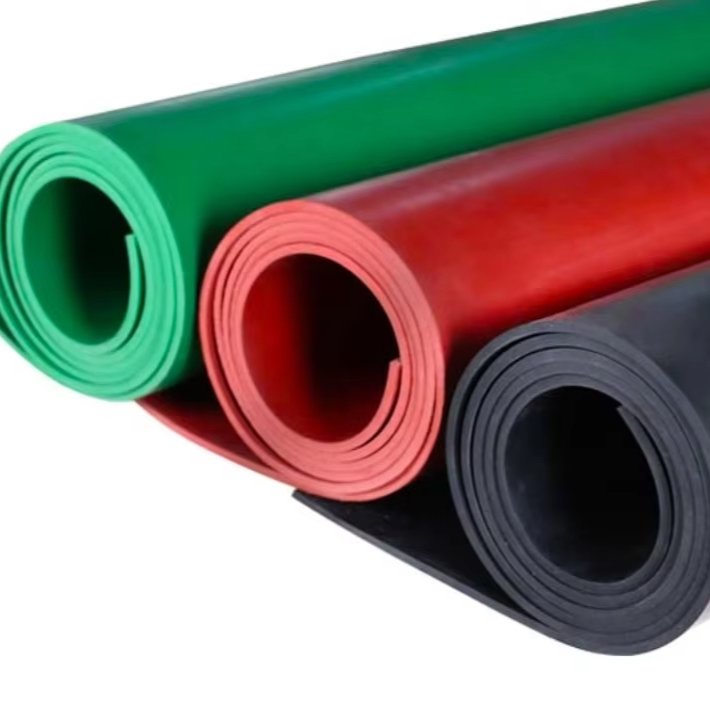 China Wholesale Custom High Quality Black Industrial ESD NBR Cr EPDM SBR Rubber Sheet Mat