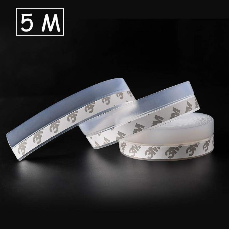 EPDM 3M Rubber Door Window Frame Seals Foam Weather Stripping Sound Proof Sealing Strips Draught Excluder Self Adhesive