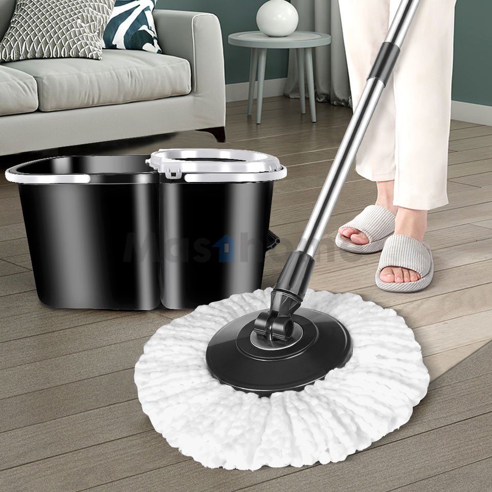 Masthome Professional Supplier Tornado Mop 360 Cedar Mop Spin Car Washing Mops With Bucket And Foot Pedal