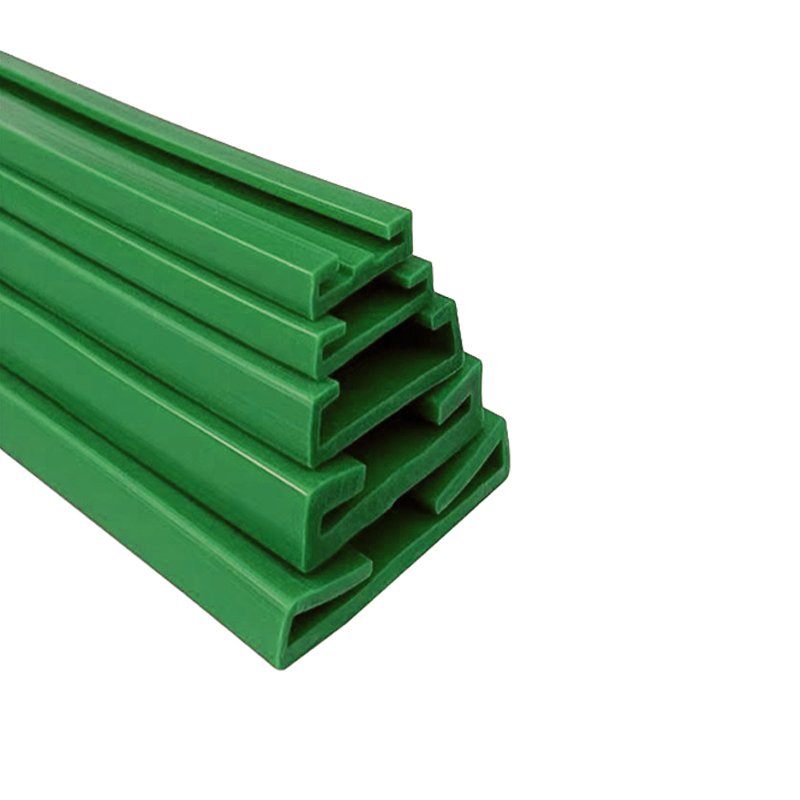Silicone double U-shaped edge banding wear-resistant fixture steel pipe and iron plate fixture protective sealing strip
