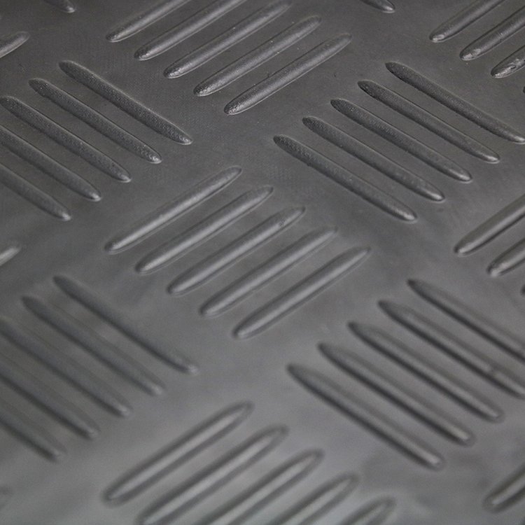 Anti slip Garage Flooring matting Checker Rubber Sheet