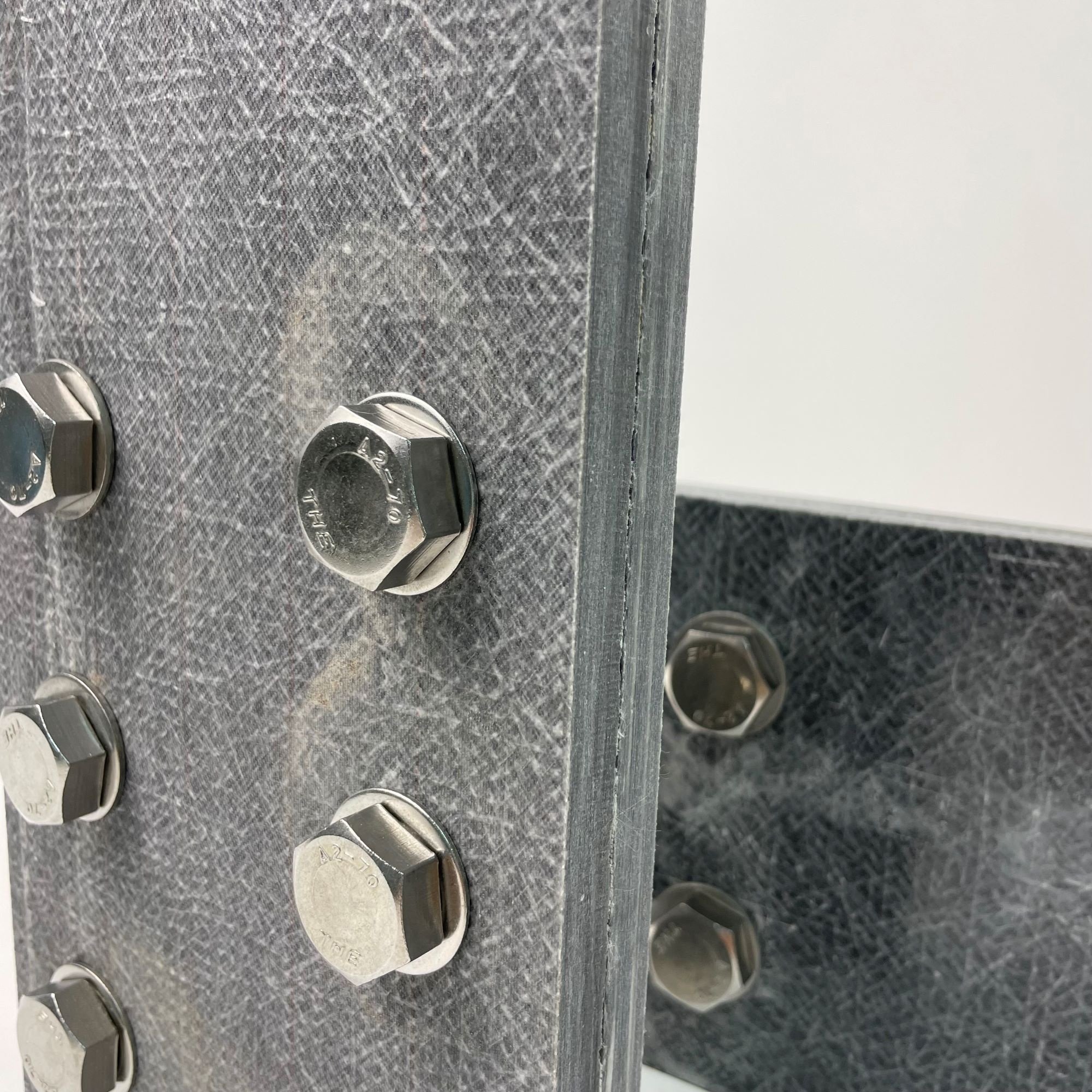 Durable Glass Fiber Reinforced Polymer GFRP Sheet Joint Clamps Securing Integrity in Composite Constructions