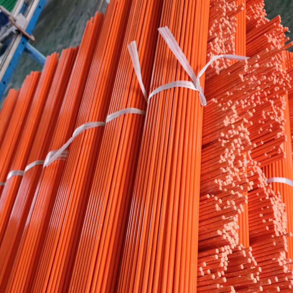 Hot sell reflective FRP driveway marker fiberglass snow marker stake rod