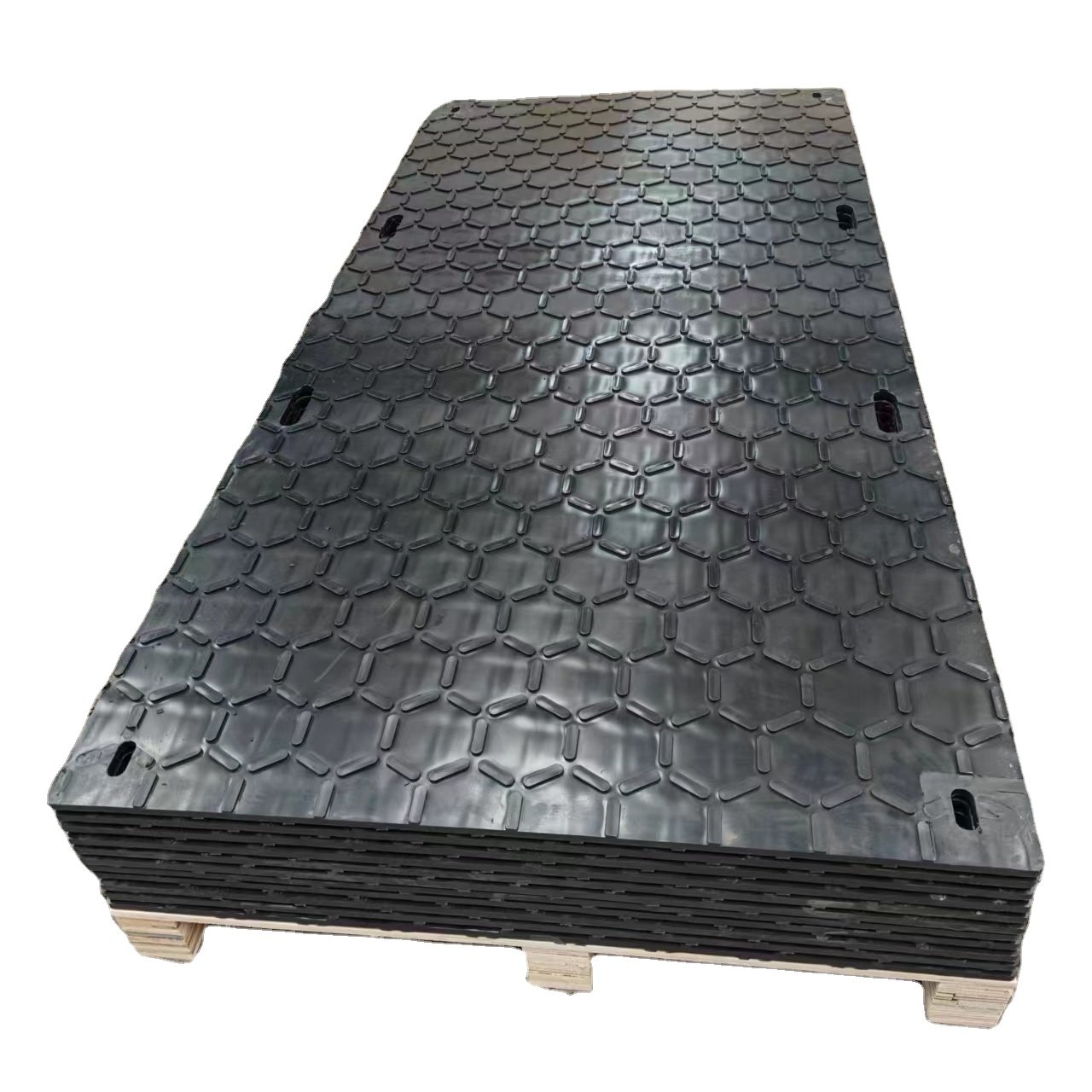 Temporary Mat HDPE Ground Protection Mat for Lawn Impact Undeformed Custom Size Thickness Foam Moulding Polyethylene Moulding