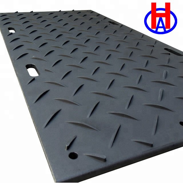 Temporary Mat HDPE Ground Protection Mat for Lawn Impact Undeformed Custom Size Thickness Foam Moulding Polyethylene Moulding