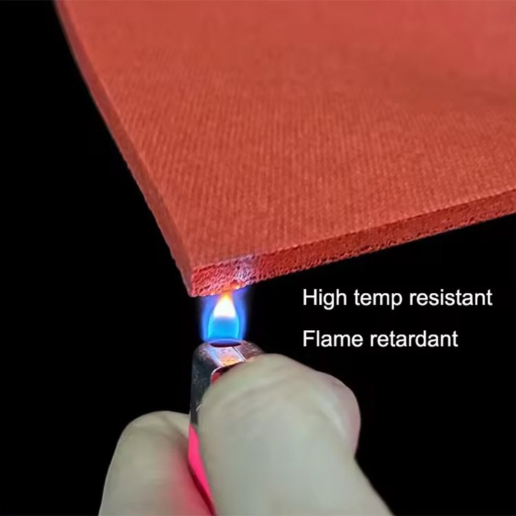 High Quality Heat Resistant Factory Direct Sale Smooth Surface Durable Rubber Silicone Foam Sheets