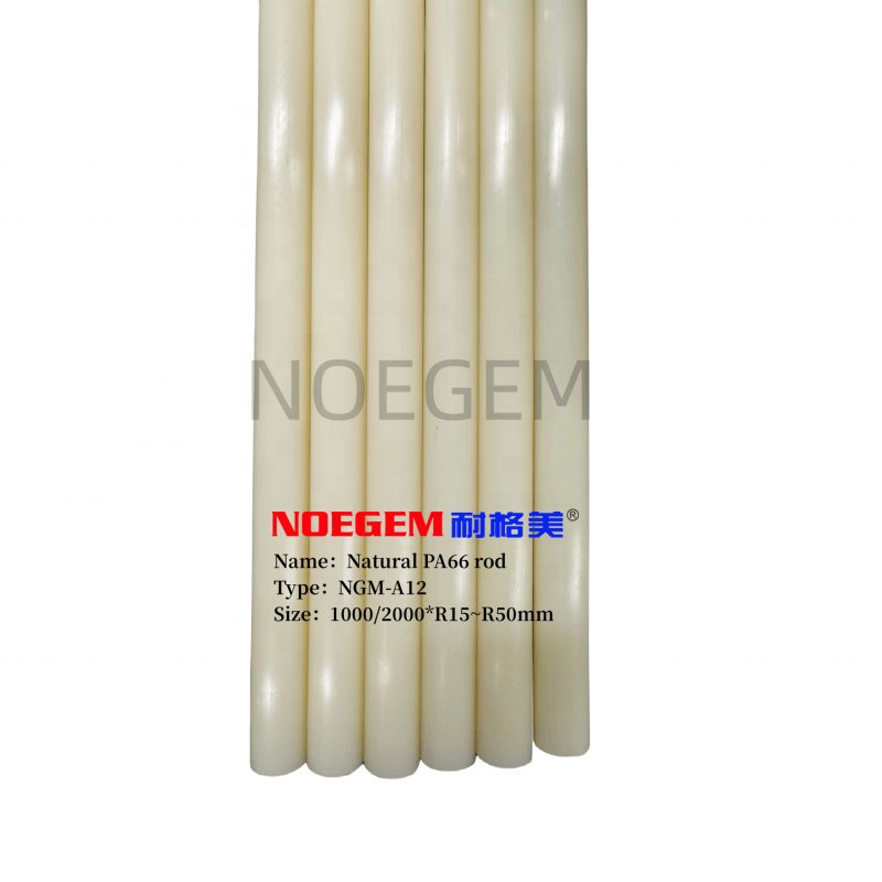 1000mm PA6 Rod White Black Blue Nylon Extruded Plastic Bar Engineering Plastic MC Material Moulding Processing Service Available
