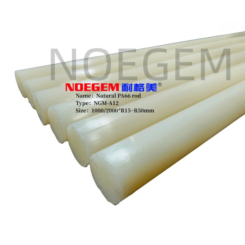 1000mm PA6 Rod White Black Blue Nylon Extruded Plastic Bar Engineering Plastic MC Material Moulding Processing Service Available