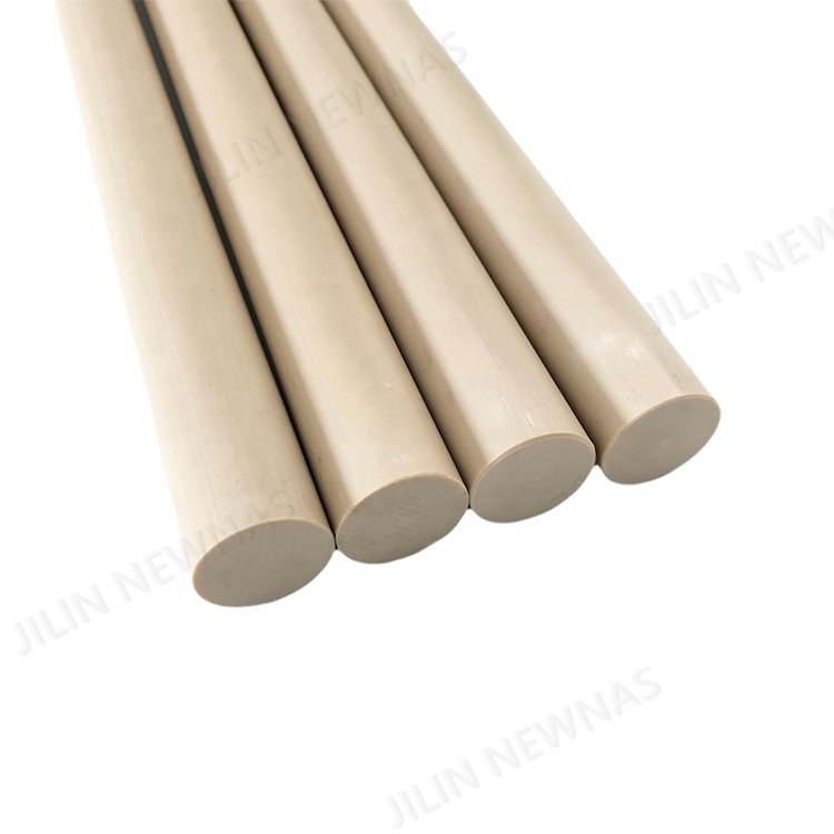 China Custom size Dia 30mm*1000mm Engineering Plastic Peek Pure Bar Rod for Injection & CNC processing