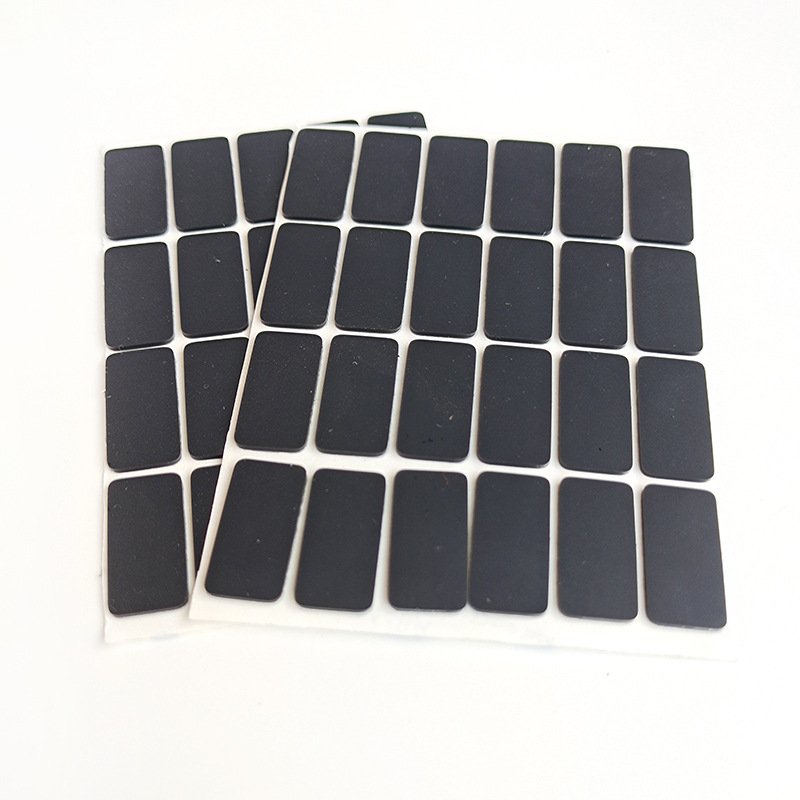 High temperature resistant custom size different color transparent silicone rubber sheet pad
