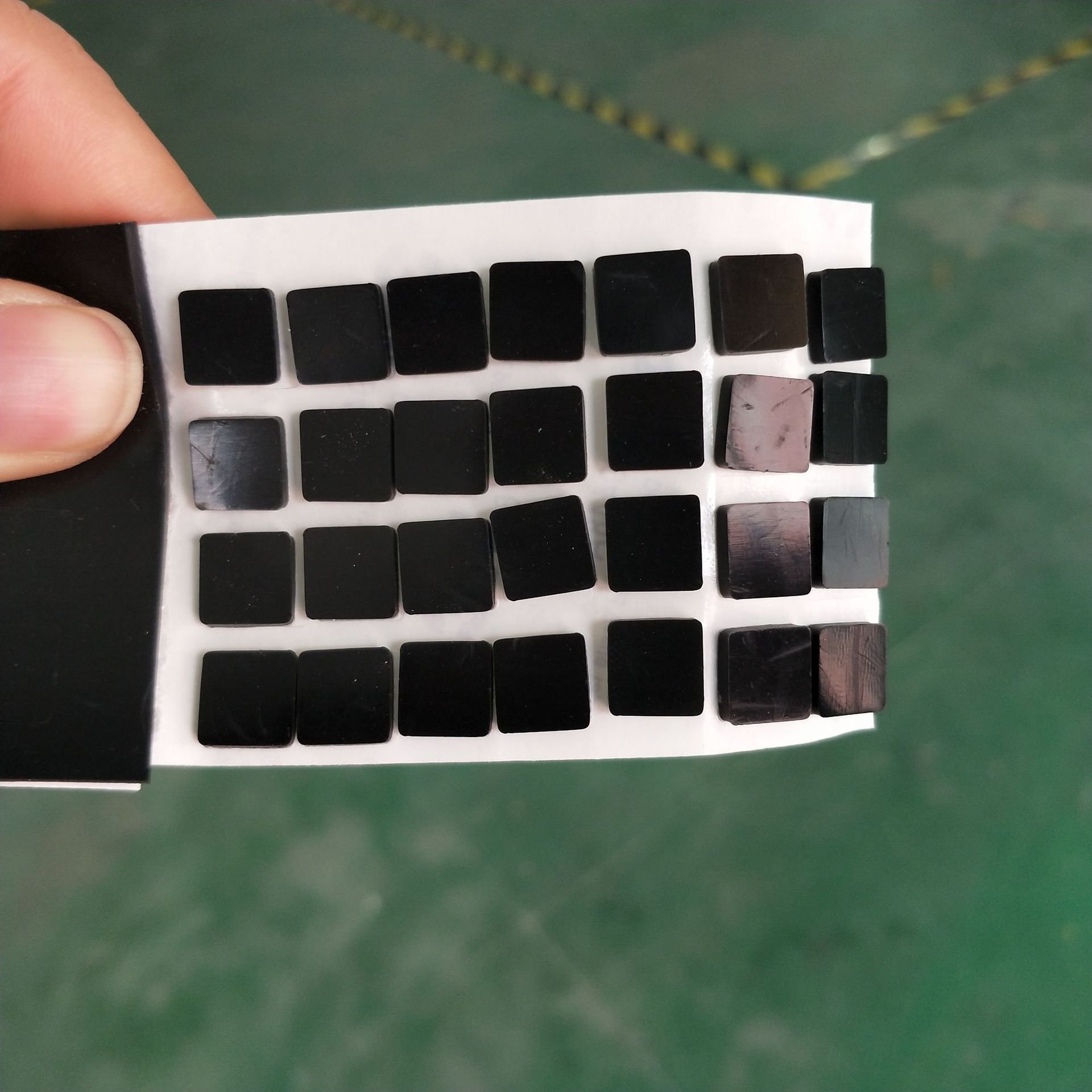 High temperature resistant custom size different color transparent silicone rubber sheet pad