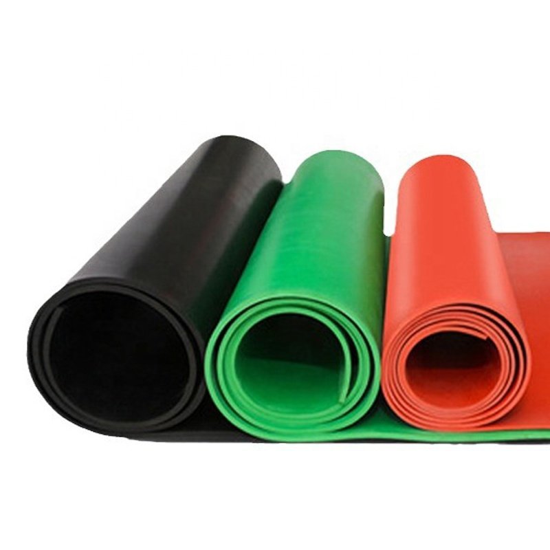 Wholesale high temperature custom 1m width waterproof friendly red silicone rubber sheet 0.5mm 0.8mm 1mm