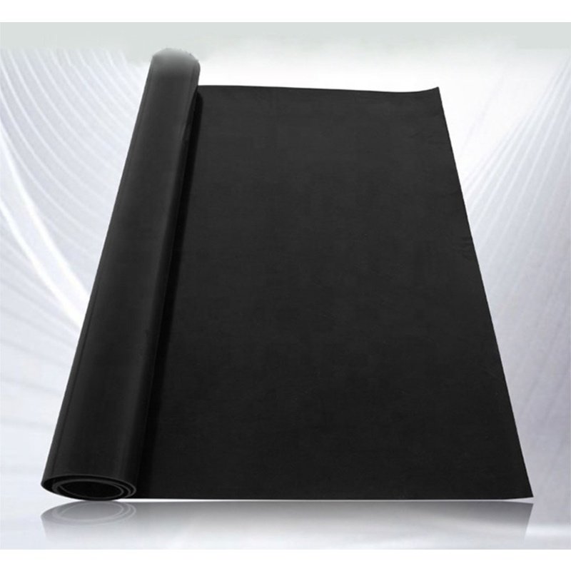 Wholesale high temperature custom 1m width waterproof friendly red silicone rubber sheet 0.5mm 0.8mm 1mm