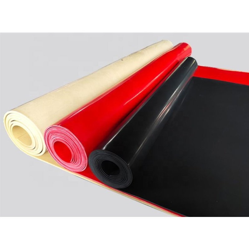 Wholesale high temperature custom 1m width waterproof friendly red silicone rubber sheet 0.5mm 0.8mm 1mm