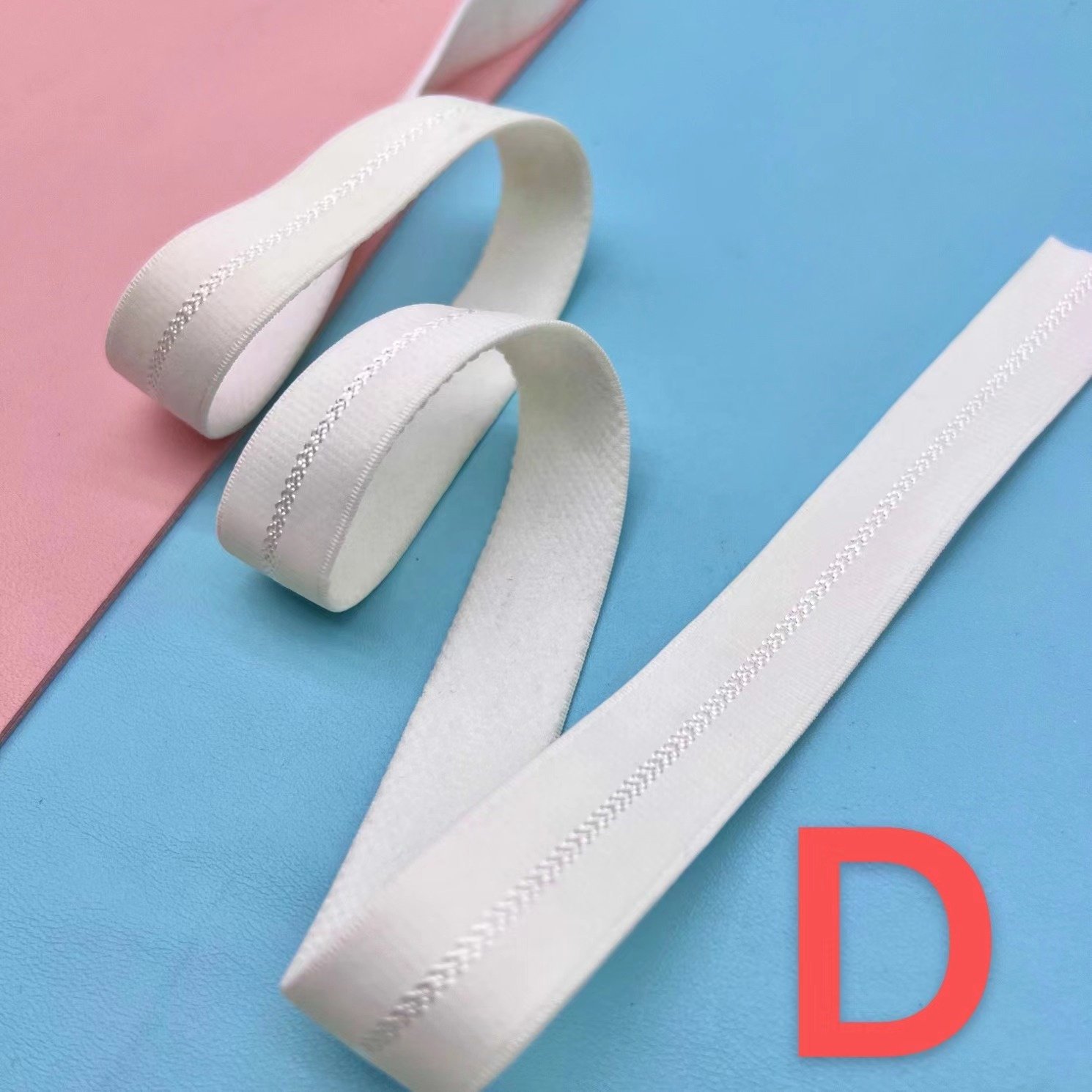 Factory Wholesale Bud Edge Bright Shoulder Strap Pattern Jacquard Strap Underwear Elastic Strap Elastic Ribbon