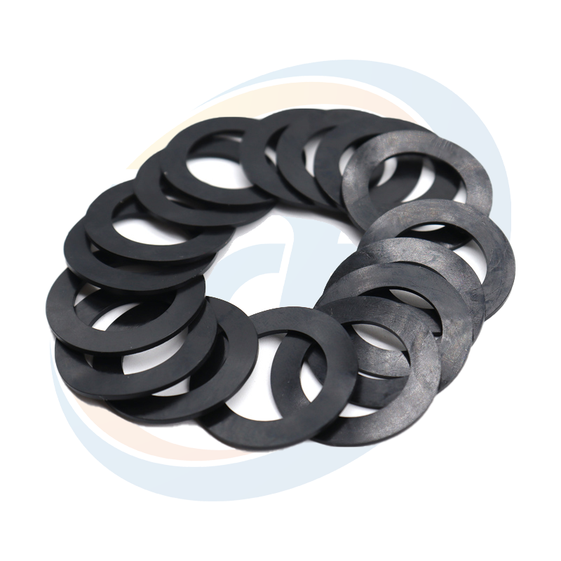 EPDM/NBR/CR/VMQ/FKM Oil resistance custom rubber spare parts manufacturer rubber washers for Automotive