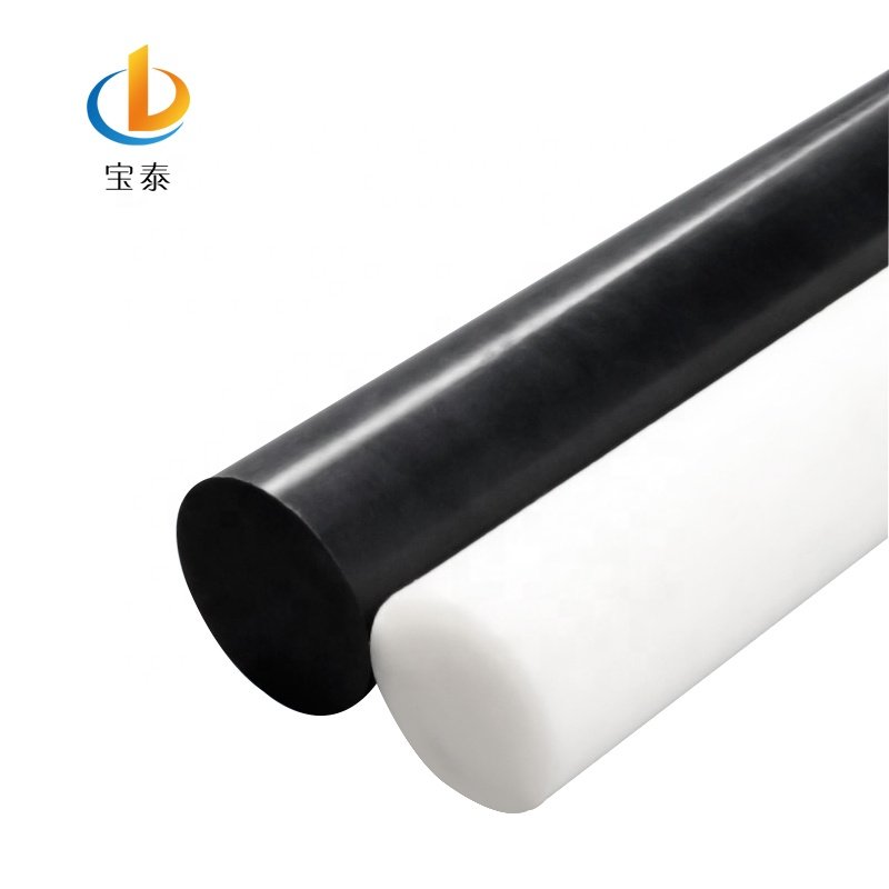High Precision Customized Polyamide 66 Nylon Rod round Bar 5mm-400mm 3-400mm MC Nylon PA6 Rod with Cutting Service