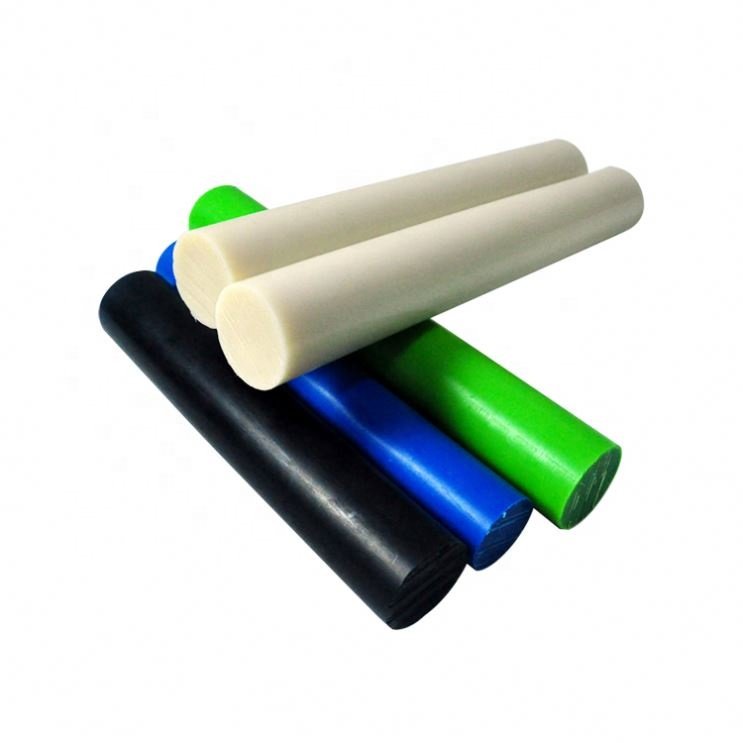 High Precision Customized Polyamide 66 Nylon Rod round Bar 5mm-400mm 3-400mm MC Nylon PA6 Rod with Cutting Service