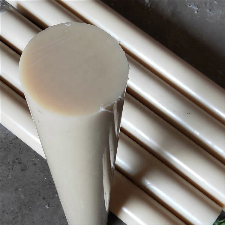 High Precision Customized Polyamide 66 Nylon Rod round Bar 5mm-400mm 3-400mm MC Nylon PA6 Rod with Cutting Service