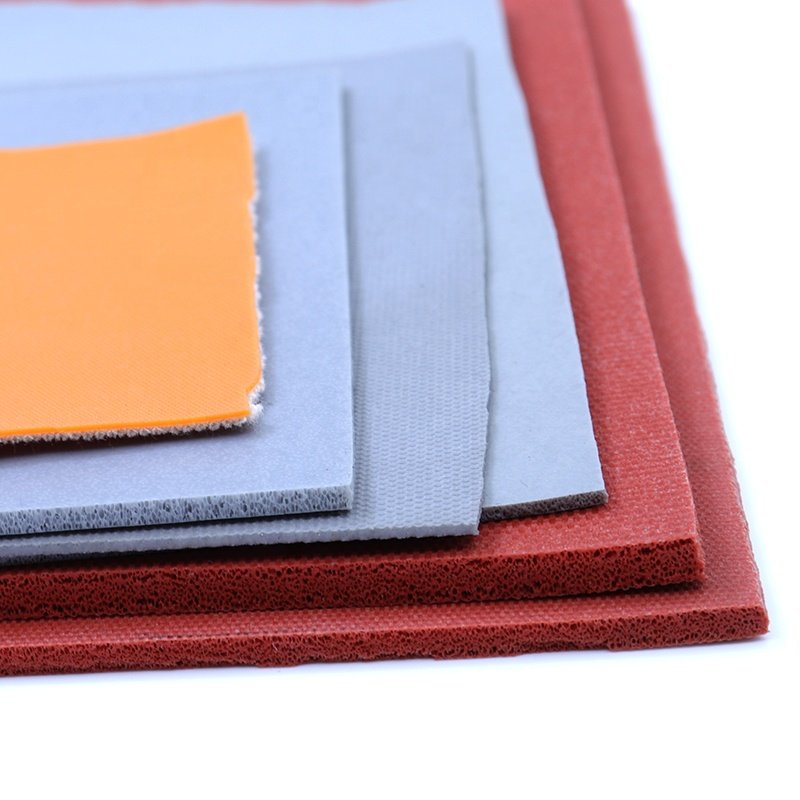 Quality assured silicone closed cell sponge rubber sheet with customization support